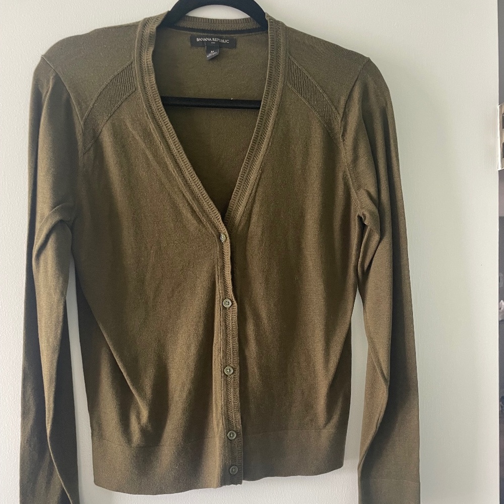Banana Republic cardigan sweater